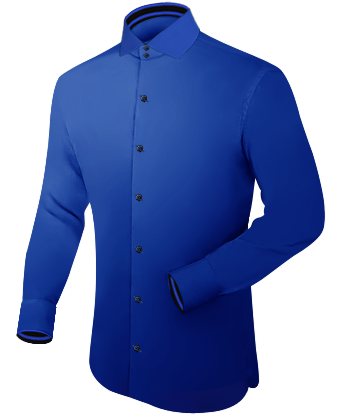 Camisas De Cuello Blanco with Italian Collar 2 Button