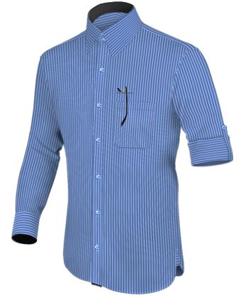 Camisas De Doble Cuello with French Collar 2 Button
