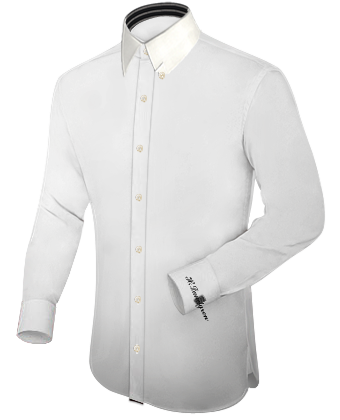 Camisas Doble Cuello with Hidden Button