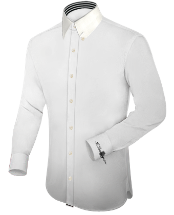 Camisas Doradas with Hidden Button