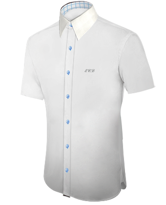 Camisas Sexy Xxs with French Collar 1 Button