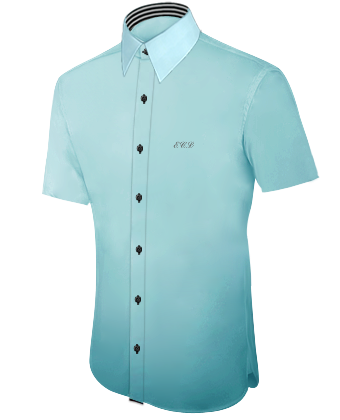 Camisas Slim Fit with French Collar 1 Button