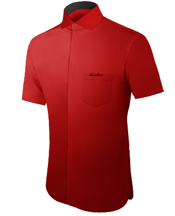 Camisas Tradicion with Italian Collar 1 Button