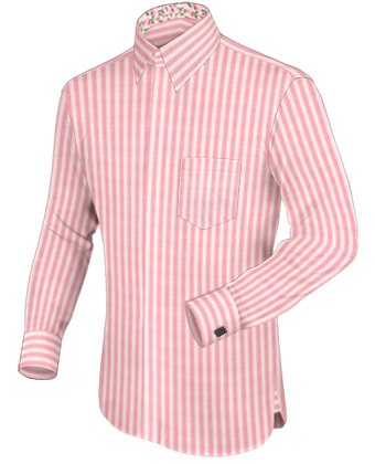 Camiseria A Medida Barata with French Collar 1 Button