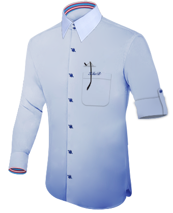 Camiseria De Ceremonia Hombre with French Collar 2 Button