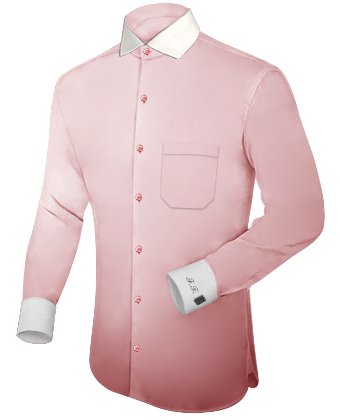 Camiseria Sastreria Madrid with Italian Collar 1 Button