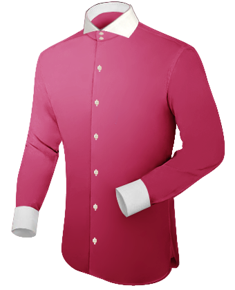 Comprar Camisa De Seda De Hombre with Cut Away 2 Button