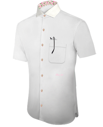Comprar Camisas De Cuadros with Italian Collar 1 Button