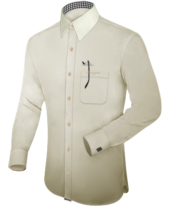 Comprar Camisas On Line with French Collar 1 Button