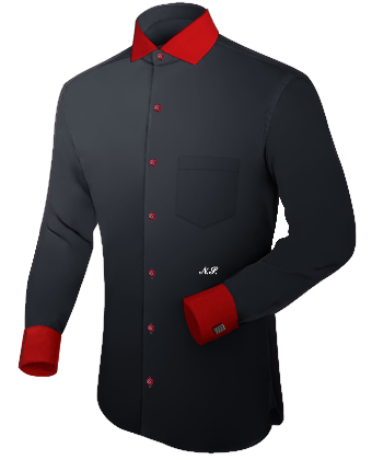 Fabrica Camisas Para Hombre A Medida with Italian Collar 1 Button