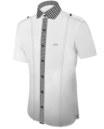 Hombres Camisas with Modern Collar