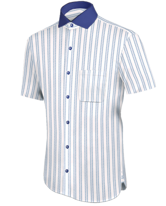 Gemelos Camisa with Italian Collar 1 Button