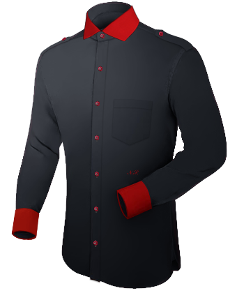 Hacer Una Camisa A Medida with Italian Collar 1 Button