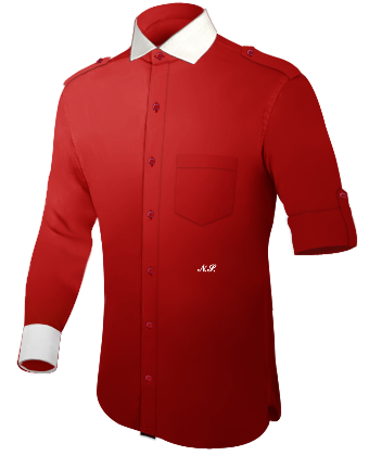 Hacer Una Camisa De Hombre with Italian Collar 1 Button