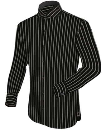 Modas De Camisas Hombres 2011 with Italian Collar 2 Button