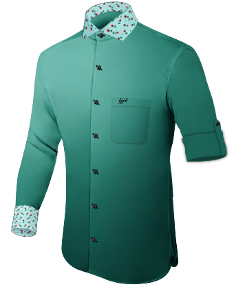 Nuevo Cuello Para Camisas with Italian Collar 1 Button