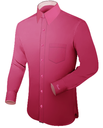 Ropa Hombre De Calidad with French Collar 2 Button