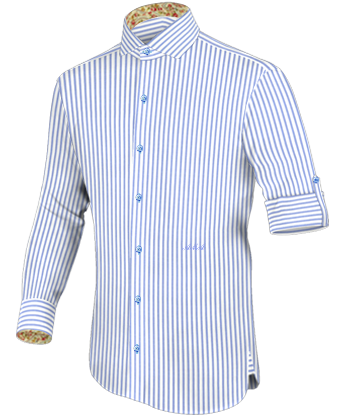 Ropa Para Hombres with Italian Collar 1 Button