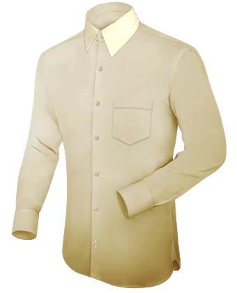 Tiendas De Camisas with French Collar 1 Button