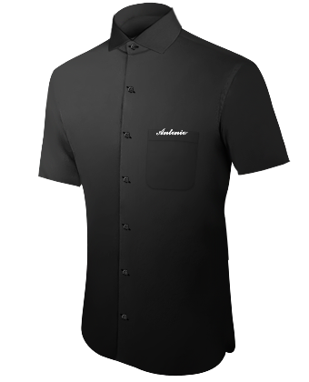 Tiendas De Camisas Madrid with Italian Collar 1 Button