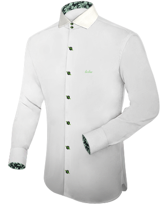 Tiendas Para Camisas De Caballero Personalizadas with Italian Collar 2 Button