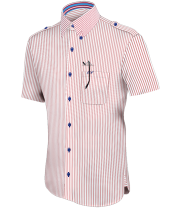 Venta Camisas On Line with Hidden Button