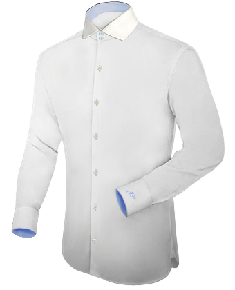 Web Camisas Personalizadas with Italian Collar 2 Button