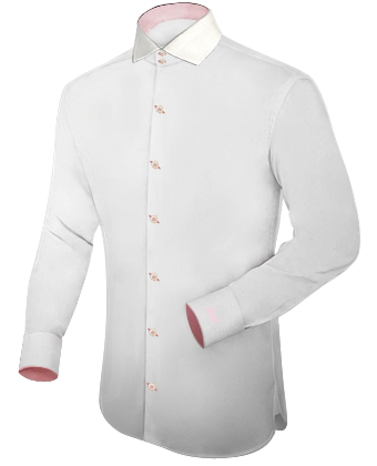 Camisas A La Medida with Italian Collar 2 Button