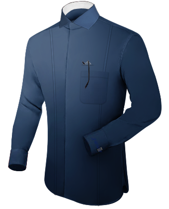 Camisas Baratas with Italian Collar 2 Button