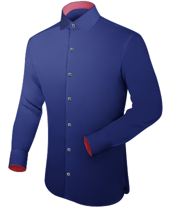 Camisa De Negocios with Modern Collar