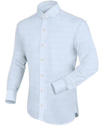 Camisa Hombres with Italian Collar 1 Button