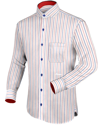 Camisa Moda with Italian Collar 1 Button