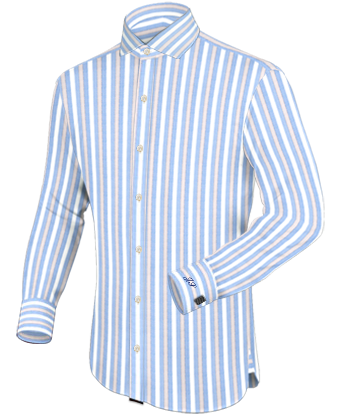Dise�a Camisas with Italian Collar 1 Button