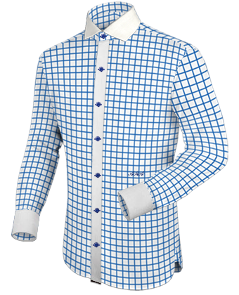 Camiseria with Italian Collar 1 Button