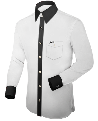 Camisa A Medida with French Collar 2 Button