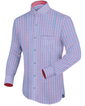 Artesanos Camisas with Italian Collar 1 Button