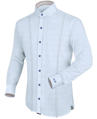 Camisa Corbata with Italian Collar 1 Button