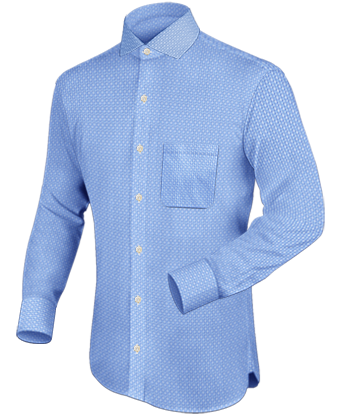 Camisa Cuadros Verdes Y Blancos Para Hombre with Italian Collar 1 Button