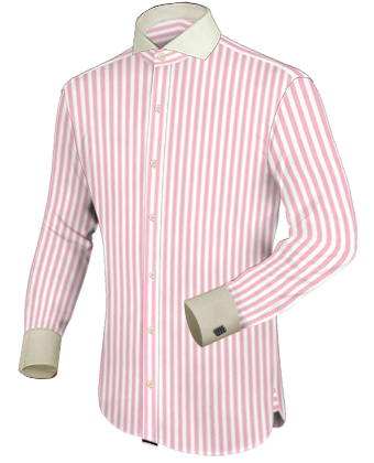 Camisa De Flores Tienda Online with Cut Away 1 Button