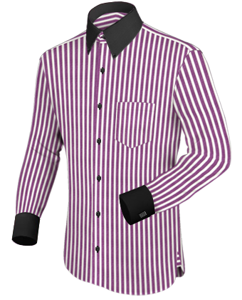 Camisa Para Trajes Chaqueta with Button Down