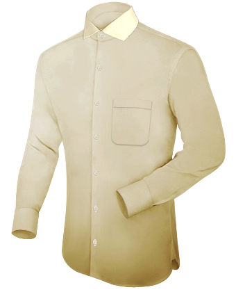 Camisas A Medida 29 with Italian Collar 1 Button