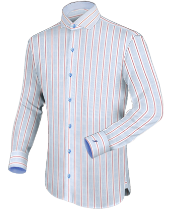 Camisas A Medida Almeria with Italian Collar 1 Button