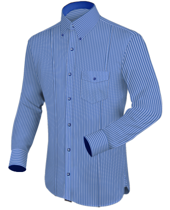 Pu�os De La Camisa Franc�s with Italian Collar 1 Button