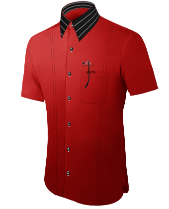 Camisas A Medida Huelva with French Collar 1 Button