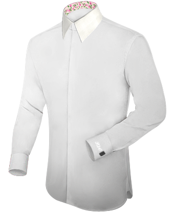 Camisas Boutique with French Collar 2 Button