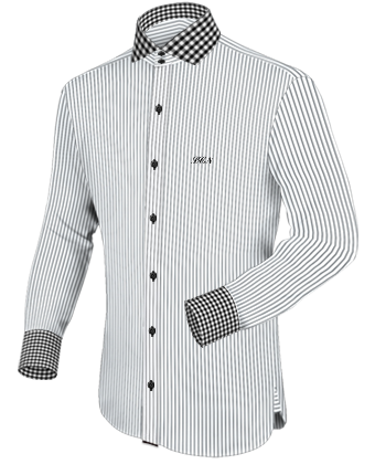 Camisas Casuales Para Hombre with Italian Collar 2 Button